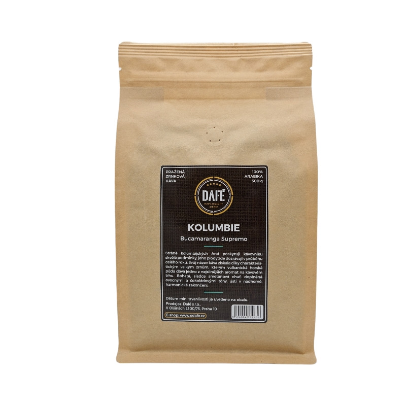 Zrnková káva - Kolumbie - Bucamaranga Supremo